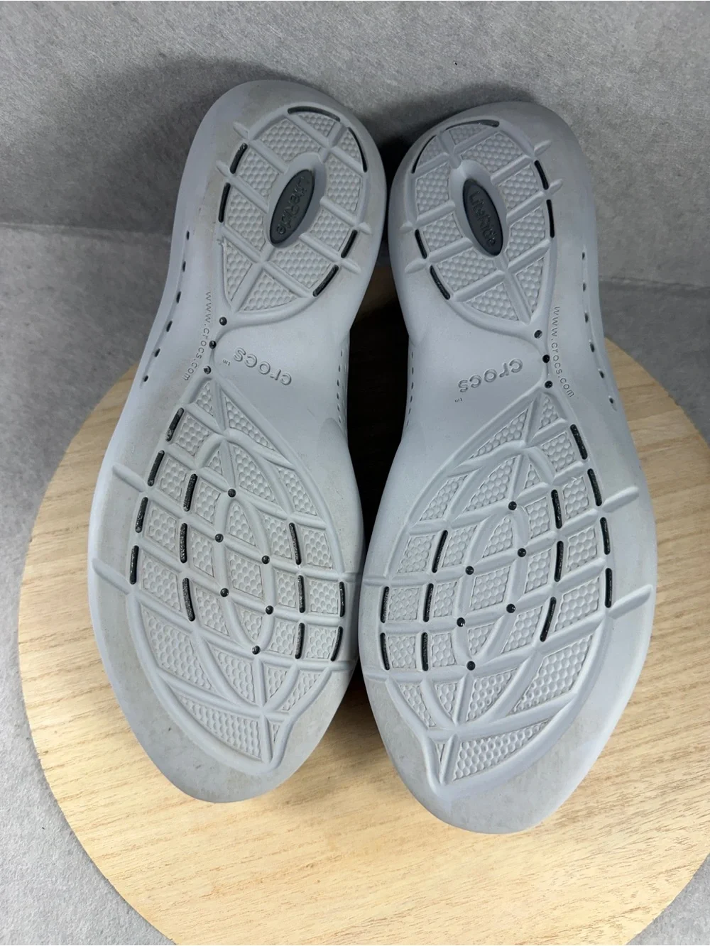 Crocs LiteRide 360 Pacer Black Slate Gray Men's Size 12 Sneaker 206715